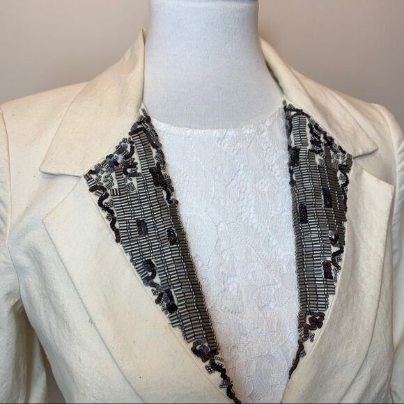 Elizabeth & James cream blazer - Picture 13 of 15